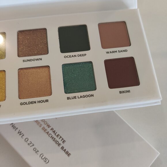 ICONIC LONDON Beachside Babe Eyeshadow Palette 12 Shades NEW - Picture 5 of 5